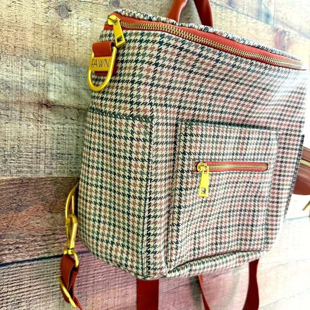 Fawn Design The Mini Plaid Diaper Bag